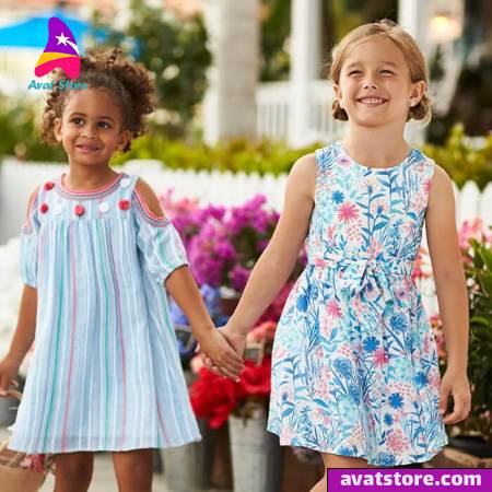 خرید لباس‌های دخترانه بهاری و تابستانی