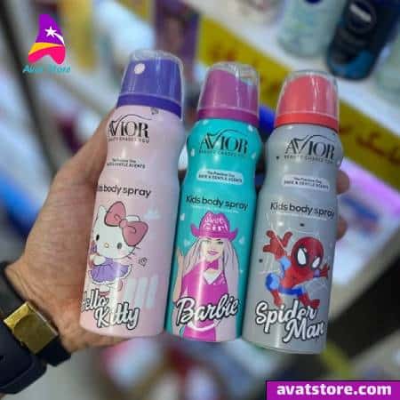 اسپری بدن بچه‌گانه