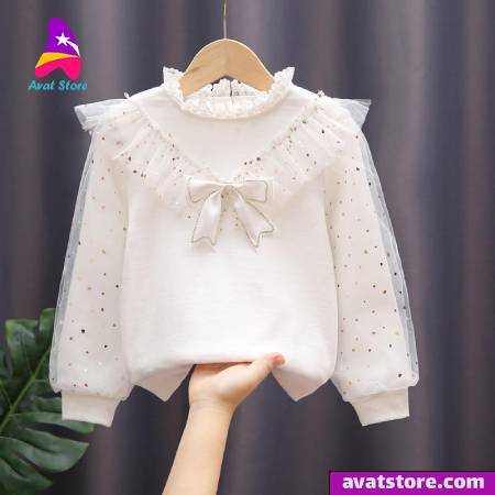 خرید اینترنتی بلوز تک دخترانه بچه‌گانه پاییزه و زمستانی