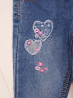 شلوار لی دخترانه گت دار1