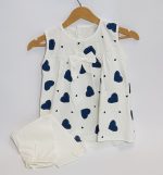 ست بلوز شلوارک قلبی