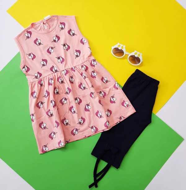 ست پیراهن با لگ یونیکرن