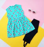 ست پیراهن با لگ یونیکرن