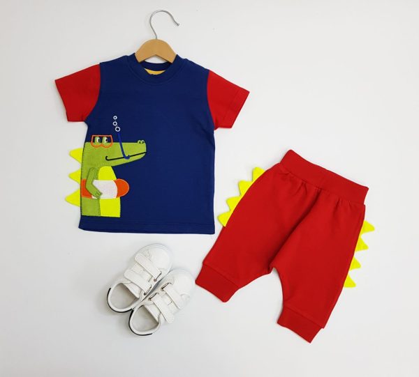 ست شلوارک تمساح - Image 3