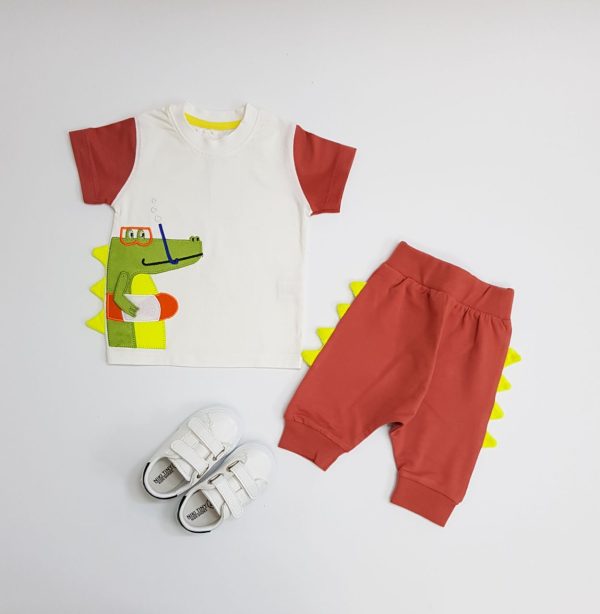 ست شلوارک تمساح - Image 4