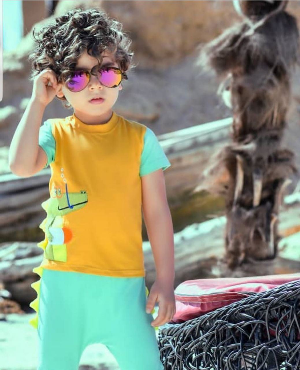 photo_2022-05-22_11-40-51 ست شلوارک تمساح - Image 1