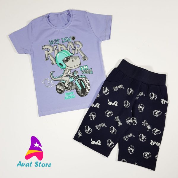 تیشرت شلوارک دایناسور - Image 5