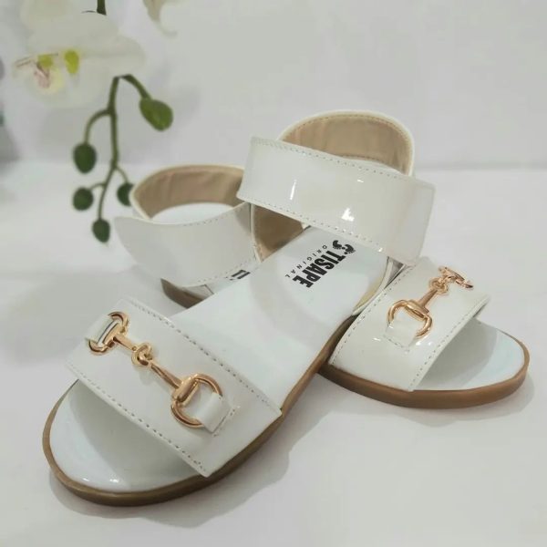 صندل دخترانه ورنی - Image 3