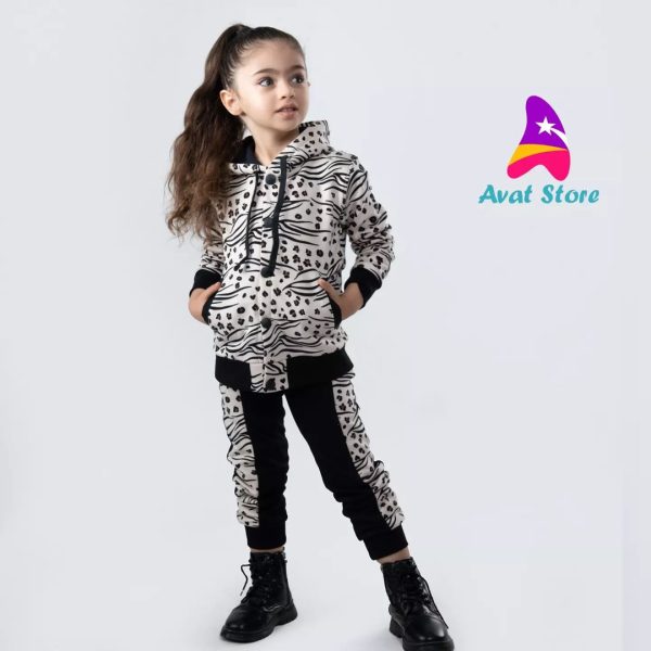 سویشرت جلو باز پلنگی - Image 5