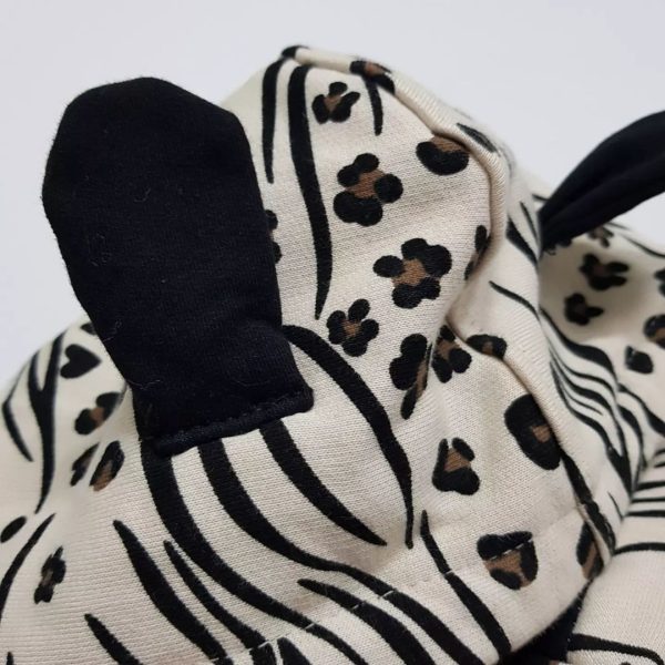 سویشرت جلو باز پلنگی - Image 9