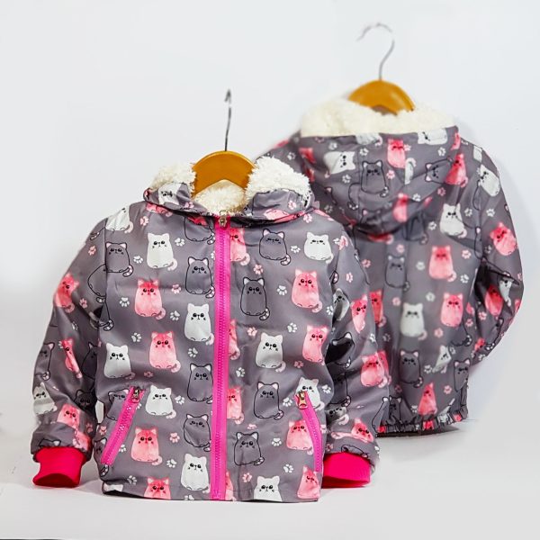 کاپشن داخل خز پیشی - Image 6