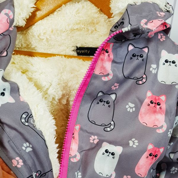 کاپشن داخل خز پیشی - Image 4