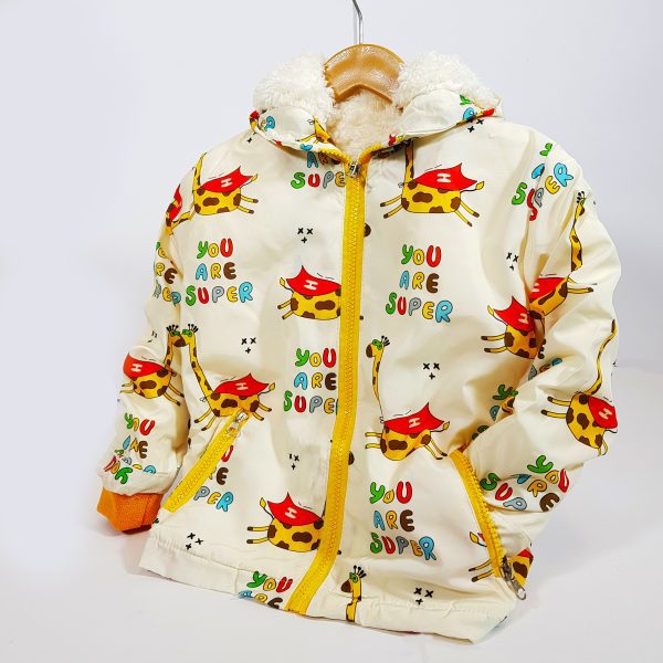 کاپشن داخل خز زرافه - Image 5