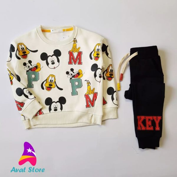 بلوز شلوار داخل کرک میکی - Image 3