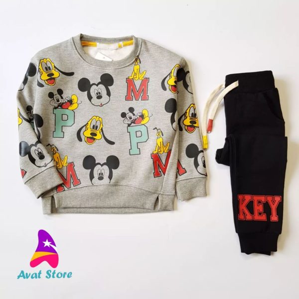 بلوز شلوار داخل کرک میکی - Image 4