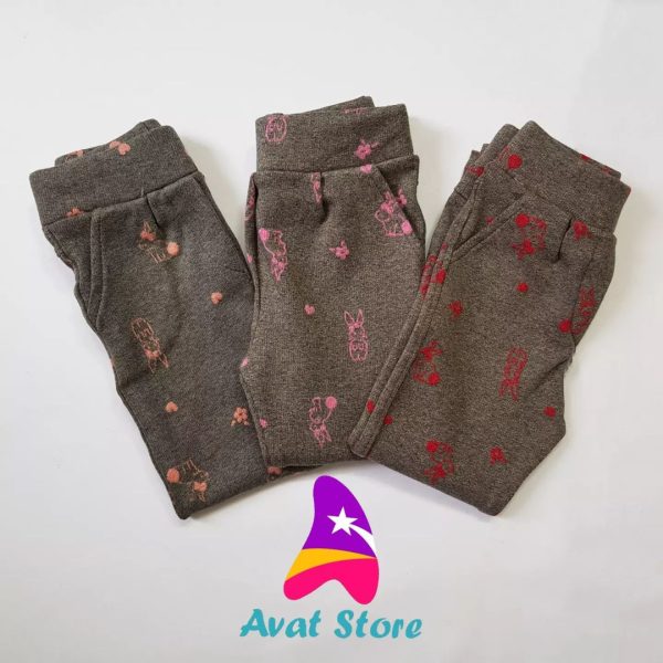 شلوار تک دخترانه خرگوش - Image 6