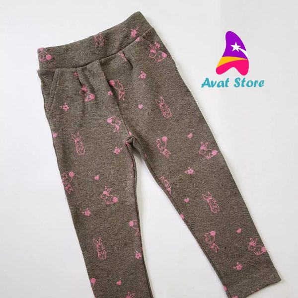 شلوار تک دخترانه خرگوش - Image 2