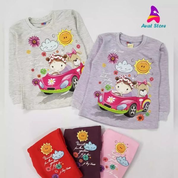 ست بلوز شلوار کارتونی - Image 4