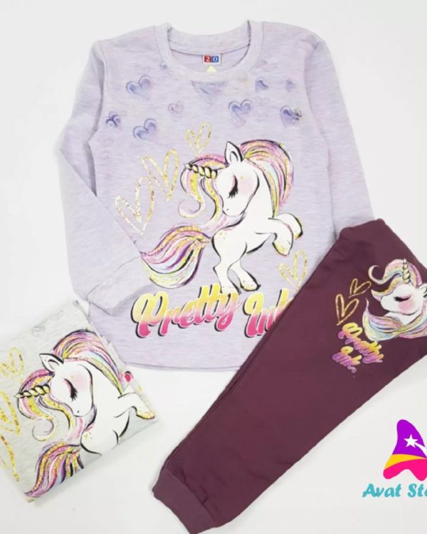 بلوز شلوار راحتی یونیکرن - Image 4