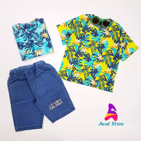 تیشرت شلوارک لی هاوایی - Image 5