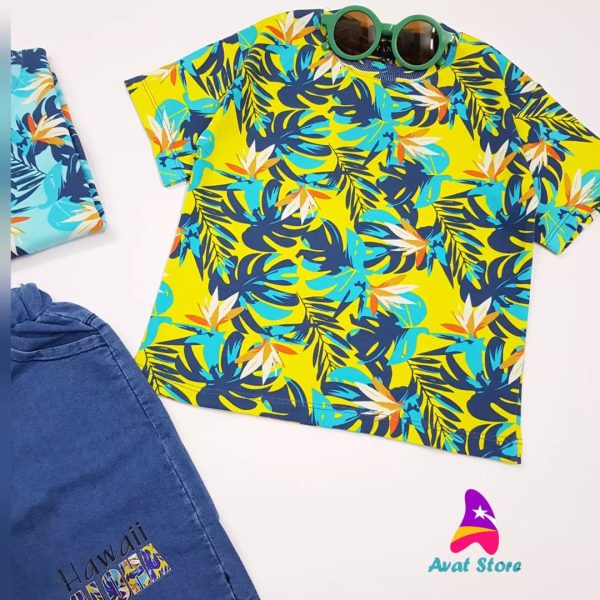 تیشرت شلوارک لی هاوایی - Image 6