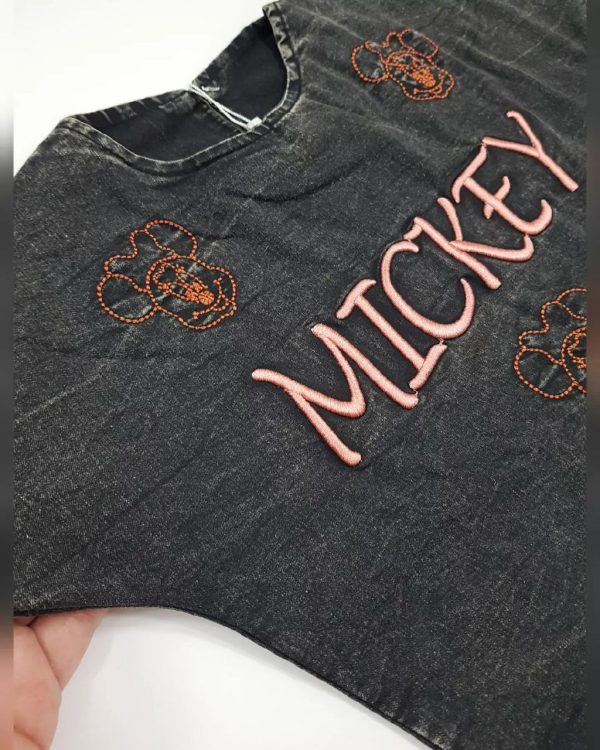 کراپ شلوار لی MICKEY - Image 5