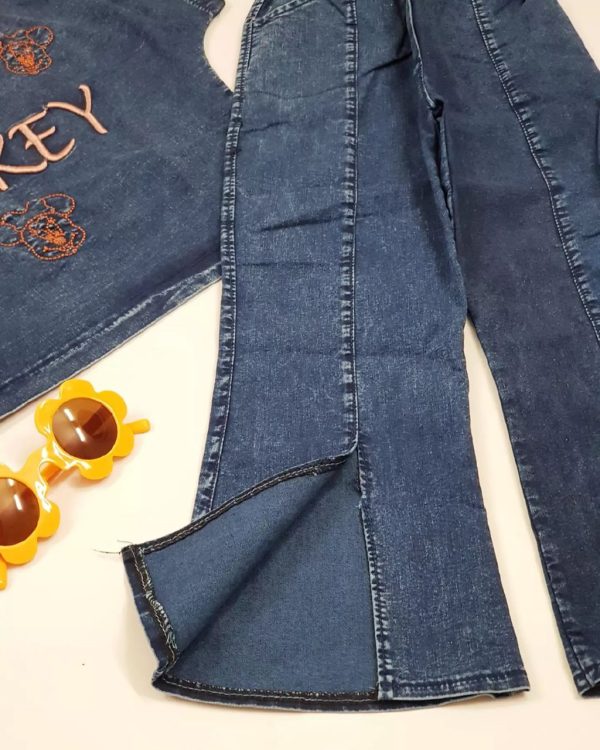 کراپ شلوار لی MICKEY - Image 6