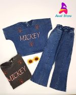 کراپ شلوار لی MICKEY