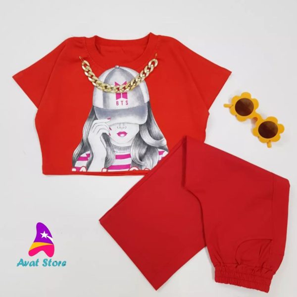 کراپ شلوار B.T.S - Image 4