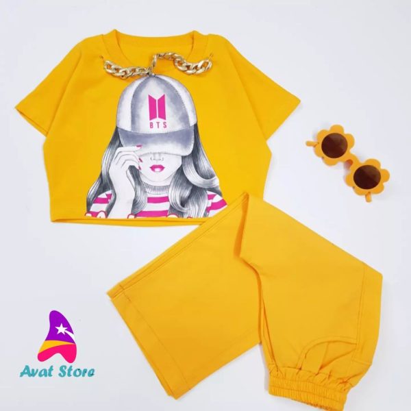 کراپ شلوار B.T.S - Image 2