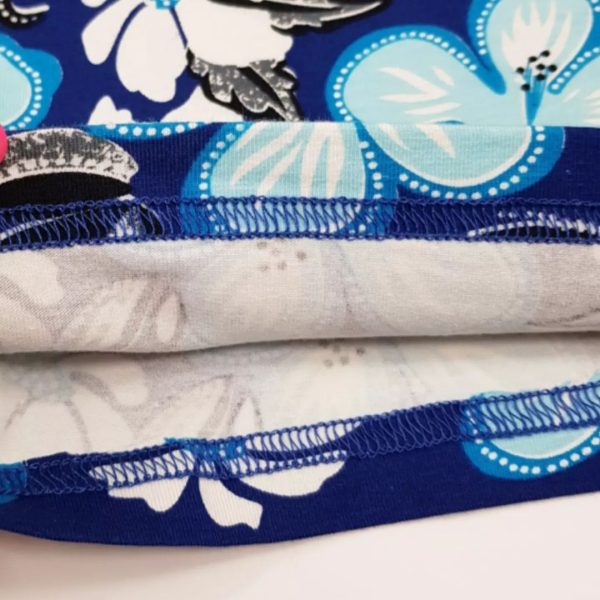 ست بلوز و شلوارک کتان گلبهار - Image 10