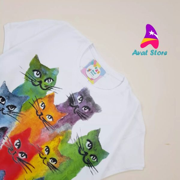 بلوز تک مدل لش استایل شهر گربه ها - Image 2