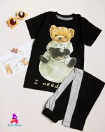 تیشرت شلوار تدی فضانورد