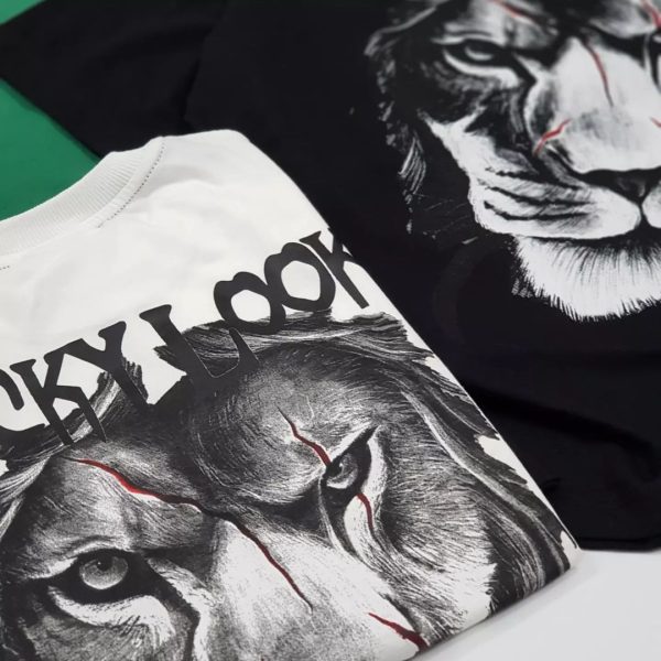 تیشرت شلوارک لش استایل شیر - Image 3