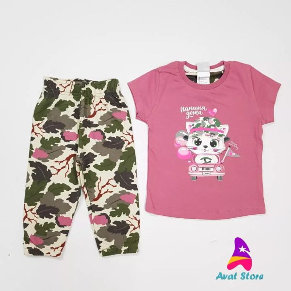 تیشرت شلوارک پیشی - Image 6