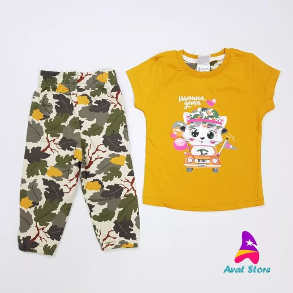 تیشرت شلوارک پیشی - Image 5