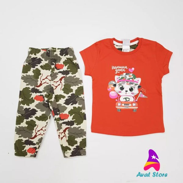 تیشرت شلوارک پیشی - Image 8