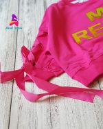 ست بلوز شلوار کیمانو روبانی - Image 11