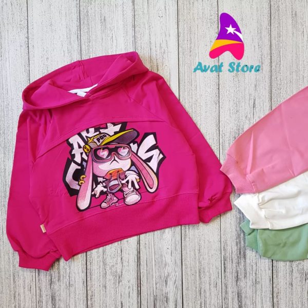 هودی دخترانه لش استایل - Image 3