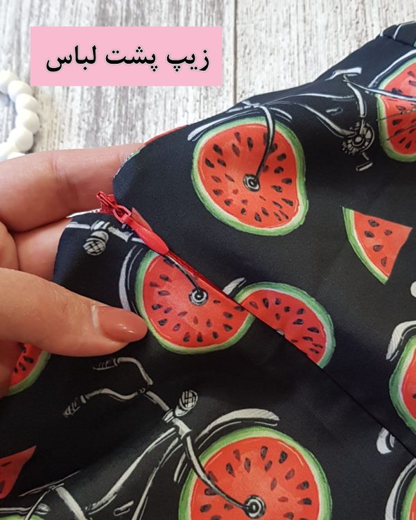 سارافون یلدایی پشت زیپدار - Image 4