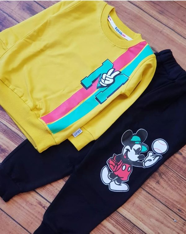 ست بلوزشلوار مینی موس - Image 8