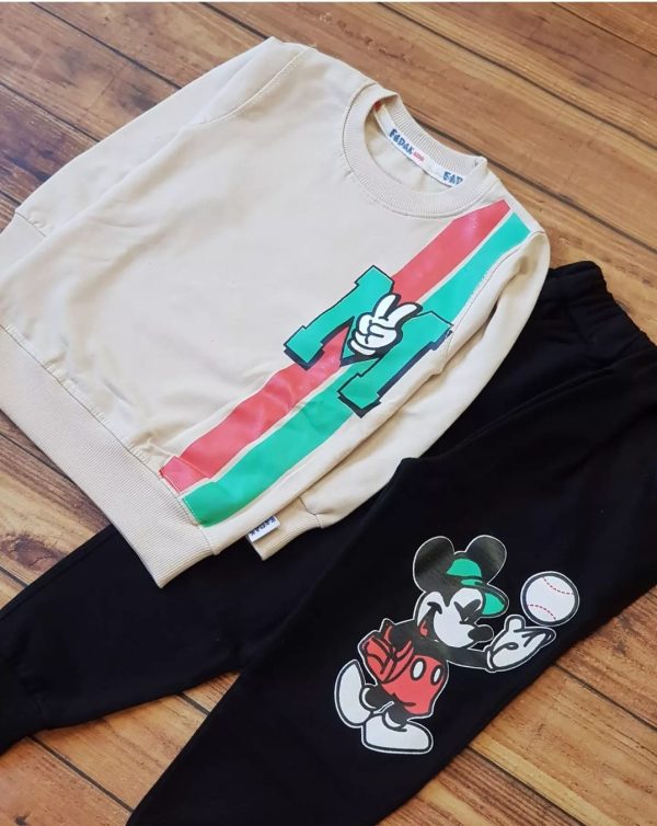 ست بلوزشلوار مینی موس - Image 7