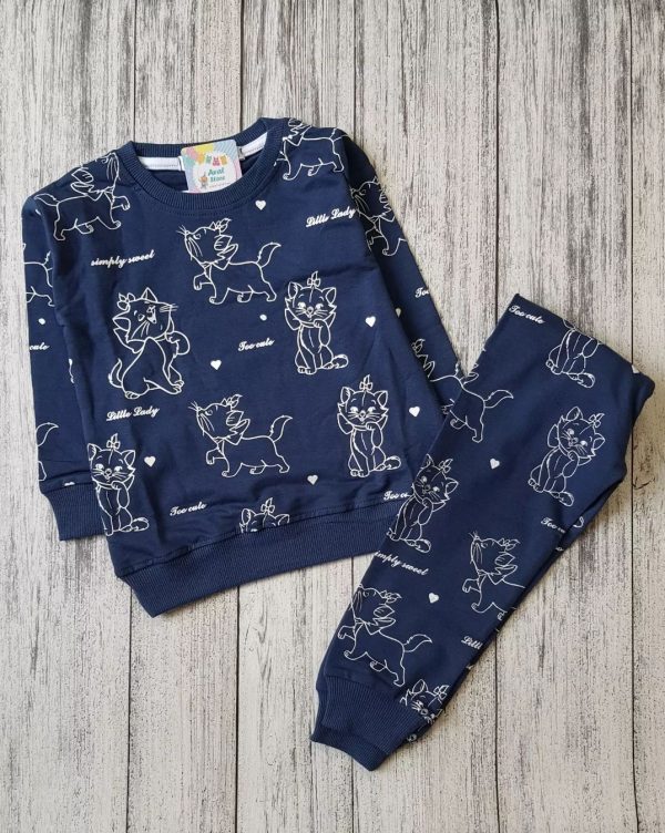 ست بلوزشلوار گربه اشرافی - Image 4