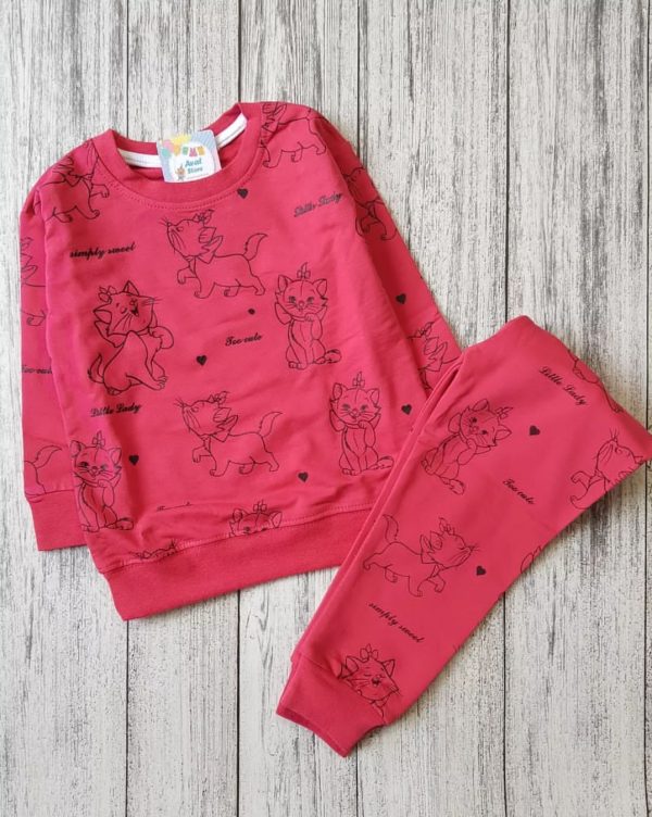 ست بلوزشلوار گربه اشرافی - Image 3