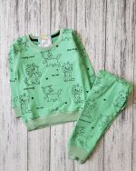 ست بلوزشلوار گربه اشرافی - Image 6