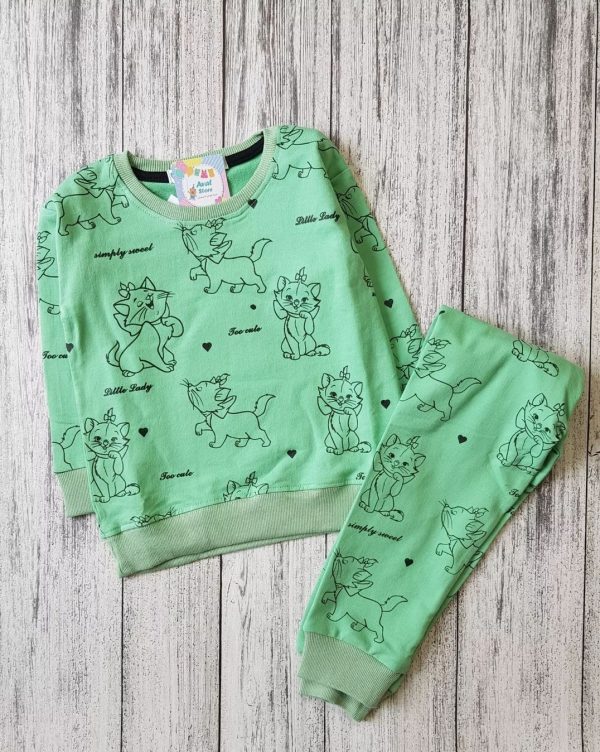 ست بلوزشلوار گربه اشرافی - Image 6