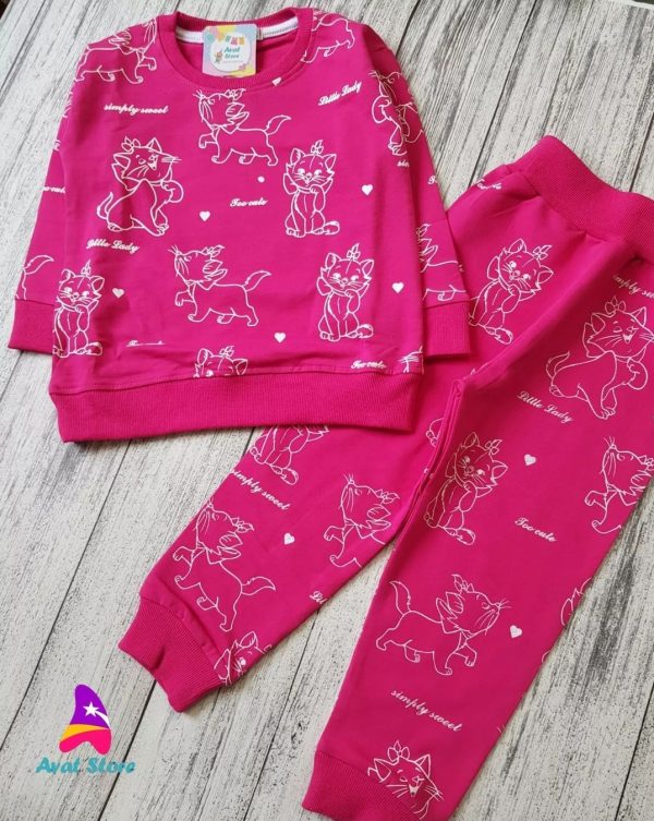 ست بلوزشلوار گربه اشرافی - Image 7