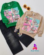 بلوز شلوار لی فیل - Image 2