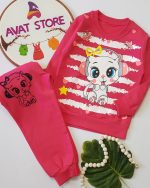 ست بلوز شلوار پیشی هدفونی