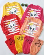 ست بلوز شلوار پیشی هدفونی - Image 9